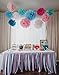 Gender Reveal Party Supplies Boy or Girl Baby Shower Decorations Baby Blue Pink White Gold Tissue Paper Pom Pom Paper Lanterns for Pink and Blue Decorations/Gender Reveal Party Decorations