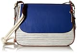 Fossil Harper Large Crossbody, Blue Stripe
