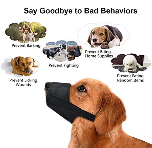 extra large dog muzzle