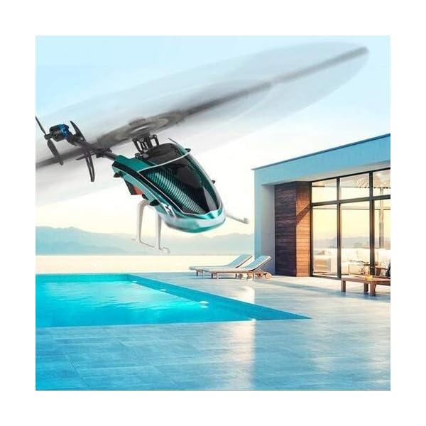 GRTVF RC F1 Six-Kanal Flybarless Multi-Protocol Dual Brushless 3D Fernbedienung Hubschrauber RC Flugzeug Erwachsene Kind… – Bild 3