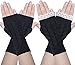 Justay Women's Knit Confetti Cable Headband, B-2 Pairs (Black), One Size