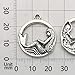 Youdiyla 48pcs Mermaid Charms Collection, Antique Silver Tone, Mermaid Tail Charms Metal Pendant Craft Supplies Findings for Necklace and Bracelet Jewelry Making(HM134)