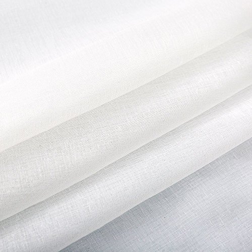 4 LIFONDER+Kitchen+White+Sheer+Curtains