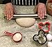 Chef O' Gadgets Stainless Steel Rolling Pin w/ 6 Adjustable Discs: French Style 17