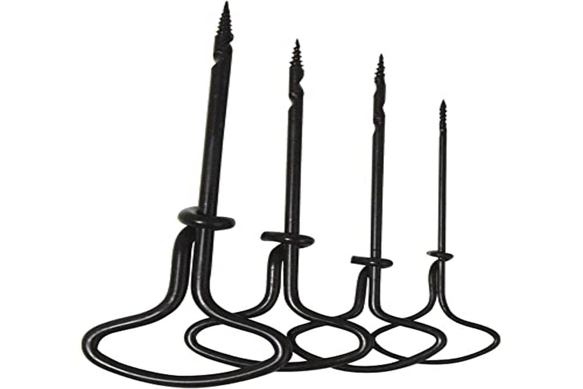 RAYHER HOBBY Gimlet Tool Kit in Four Different Sizes, Twist Gimlets, Twist Gimlet Screw Awls For Woodworking, Diameters 2,3,4,5mm, 8952900