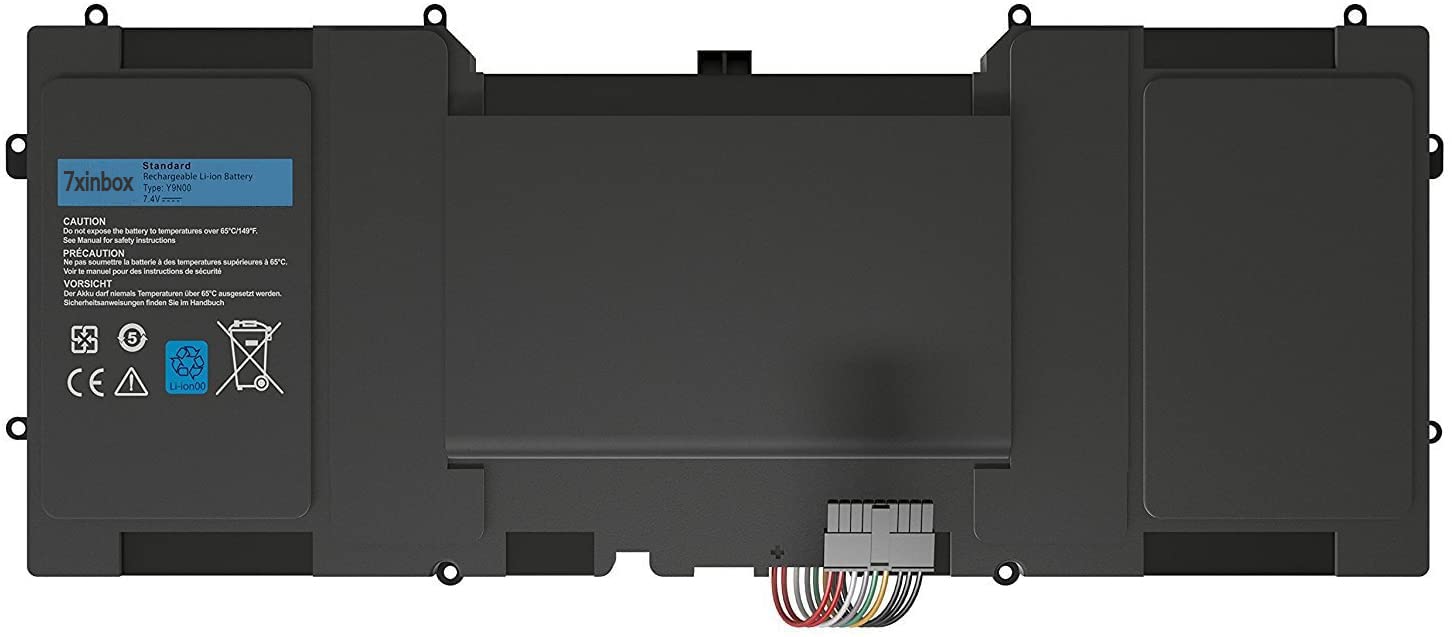 7XINbox 7.4V 47Wh Y9N00 Laptop Battery compatible with Dell XPS 12 12-L221x 13 9333 13-L321X 489XN Y9N00 9Q32 9Q33 9Q34