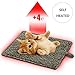 MARUNDA Self Warming Cat and Dog Bed, Super Soft Crate Blanket, Thermal Heating Pad Mat (Green, S - 22