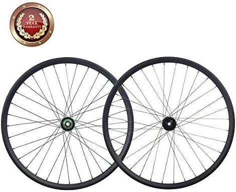 IMUST AM940 MTB 29er 40mm Width All Mountain Wheelset Hope Pro 4 Hub Carbon Fiber Clincher Tubeless Ready
