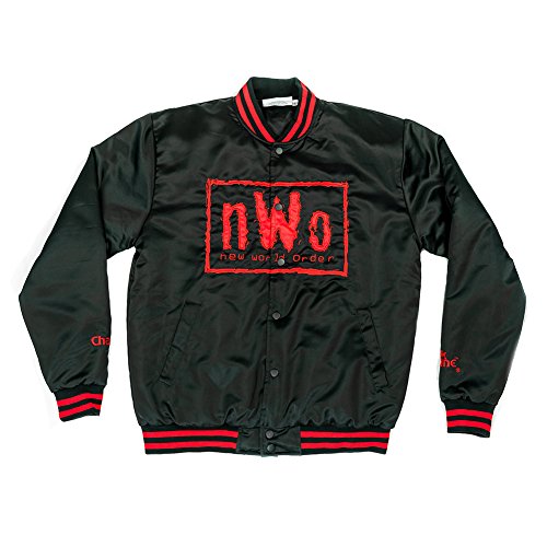 WWE NWO Wolfpac Vintage chalk Line Jacket Black XL