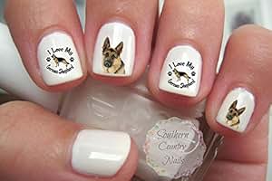 Amazon.com : German Shepherd Nail Art Decals : Beauty