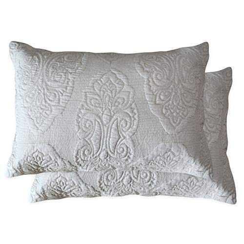 Amazon Com Brandream Quilted Pillow Shams Standard Size Set Of 2