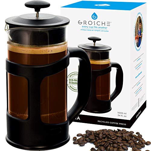 GROSCHE TERRA Recycled French Press The worlds MOST ECO