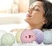 QQcute Bath Bombs Kit Best Family Spa Set, Pack of 18 Bath Fizzies with Natural Ingredients for Moisturizing Dry Skin, Including 3 Organic Dried Flower Petals Bags，Add to Bubble Bath