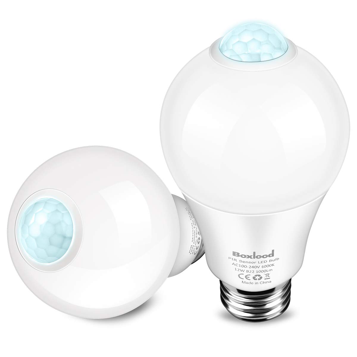 2 Piezas Bombilla Del Sensor De Movimiento Seguridad LED Lampara De 2 Piezas Bombilla Del Sensor De Movimiento Seguridad LED Lampara De