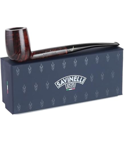 Amazon.com: Savinelli Bing's Series Rusticated Finish - Long