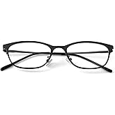 IGnaef Retro Rectangle Bayonetta Blue Light Blocking Glasses for Women Clear Office-Siren Style IF6233