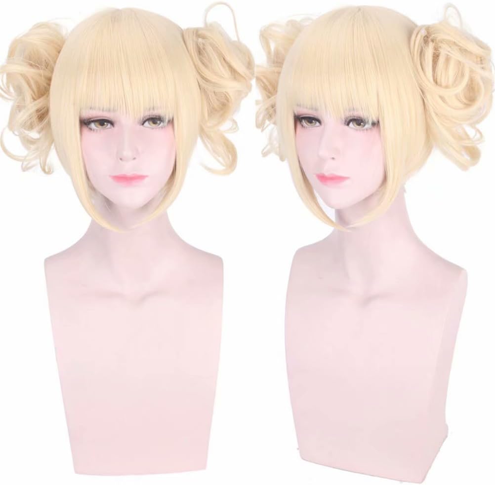 COSPLAZA Anime Convention Cosplayer Fans Cosplay Wigs Lovely Blonde Girl Costume Role Play Wig