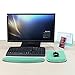 NEX Ergonomic Mouse Pad with Wrist Support, Memory Foam Keyboard Wrist Rest for Computer, Laptop(Mint Green)