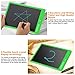 CHIPSHINE 10 inch LCD Writing Tablet, Portable LCD Writing Board Can Be Used As Drawing Board Bulletin Board Family Note Daily Planner Learning Tools For Kids, Student,Office Worker (Green)