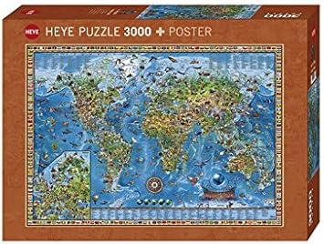 puzzle mapamundi 3000 piezas