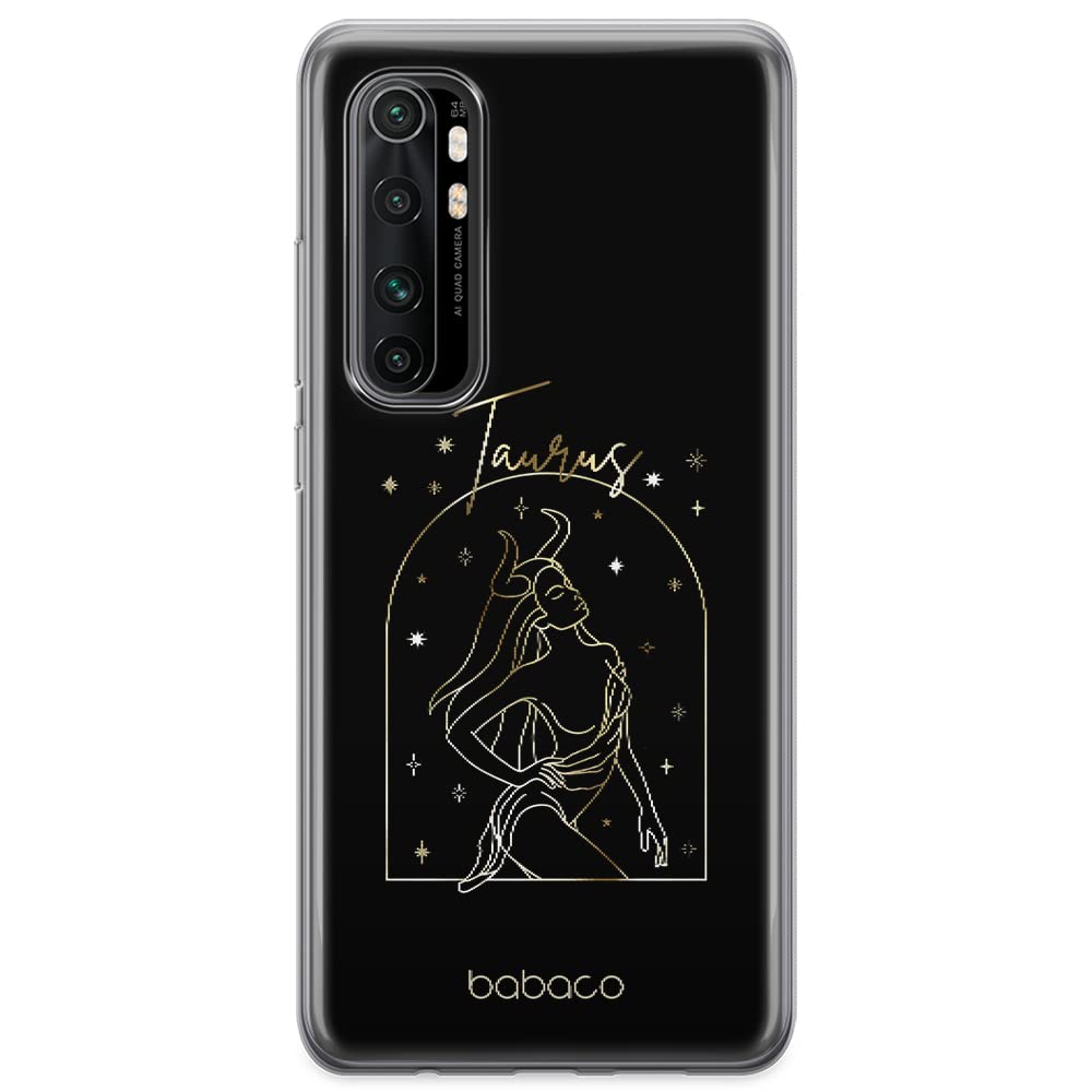 Babaco ERT GROUP mobile phone case for Xiaomi MI NOTE 10 Lite original and officially Licensed pattern Zodiac Woman 002 optimally adapted to the shape of the mobile phone, case made of TPU