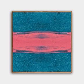 Framed Canvas Wall Art Abstract Canvas Prints Home Artwork Decoration for Living Room,Bedroom - 16x16 inches