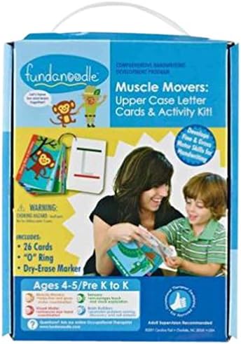 Muscle Movers: Upper Case Gross Motor Cards!