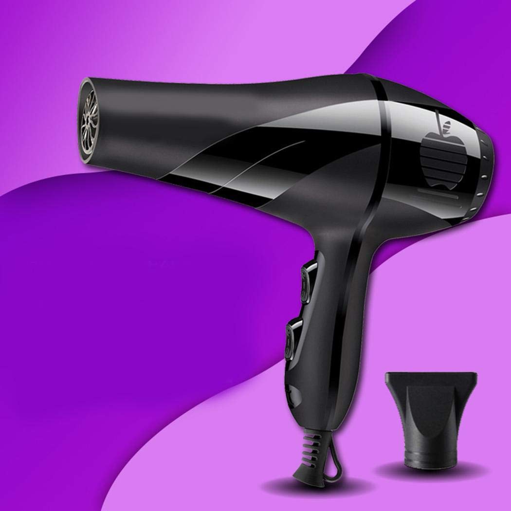 Kewmer Secador de pelo eléctrico de poco ruido profesional del salón de peluquería 1000W Secadores de pelo