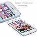 iPhone 7 Plus Case, iPhone 8 Plus Case,VIVIBIN Cute White Blue Marble for Women Girls Kids,Clear Bumper Best Soft Silicone Rubber Matte TPU Protective Cover Slim Fit Phone Case for iPhone 7/8 Plus