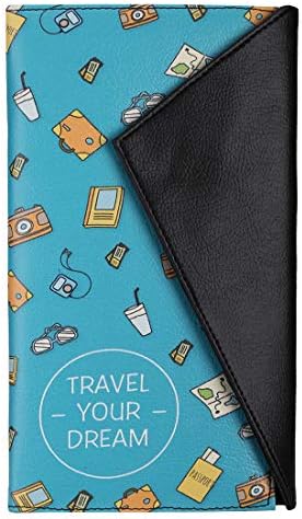 Thathing Multi-Purpose Big Passport Wallet (Design-Travel Your Dream)