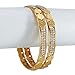 Banithani Bollywood Bracelet 18K Goldplated Bangles Set Bridal Jewelry Gift For Her 24