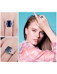 Jewelrypalace Luxury Cocktail anillo de plata esterlina 925