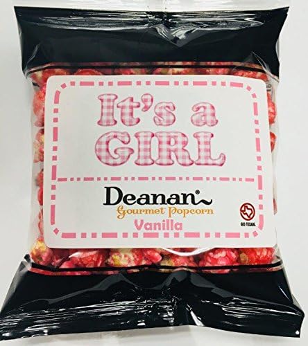 Deanan - 12 count box of "It's a Girl" Vanilla Popcorn Sweet Singles (1.5 oz each)