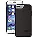 Body Glove Satin Wallet Series Case for Apple iPhone 7 Plus - Black and Charcoal