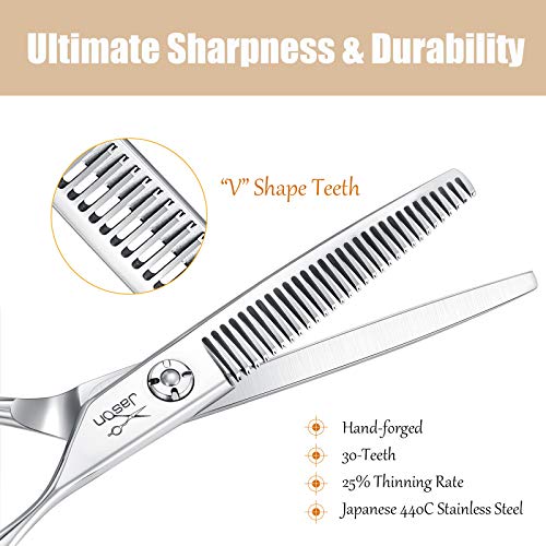 JASON 6" Blending Hair Scissors, 30 Teeth Hair Thinning Scissor