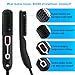 Cayzor Beard Straightener Comb for Men – Upgraded Professional Electric Mens Beard Straightening Heated Brush Portable Anti-scald 5 Adjustable Temperatures & LCD Display with Carrying Bagthumb 4