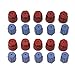 20Pcs/Set R134a 13mm & 16mm Air Conditioning Service AC System Charging Port Caps (10 Red High & 10 Blue Low)