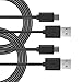Elzo USB Type C Cable, USB C to USB A Charger（3.3ft, 2 Pack, Fast Charging Cord for Samsung Galaxy S10 S9 S8 Plus Note 9/8, Pixel, LG V30 G6 G7, Nintendo Switch, OnePlus 5 3T Samsung Galaxy S10 S9 S8