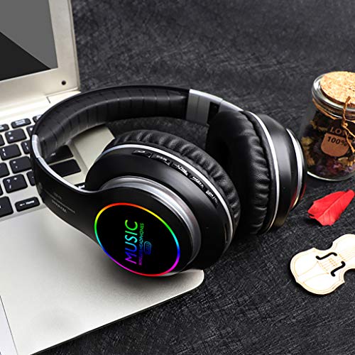 CZYCO VJ033 Folding LED Wireless Headset BT Music Sports Plug