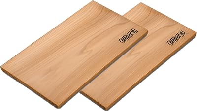 Weber Cedar Wood Smoking Planks Medium 2-Pack 30 x 15 cm for BBQ