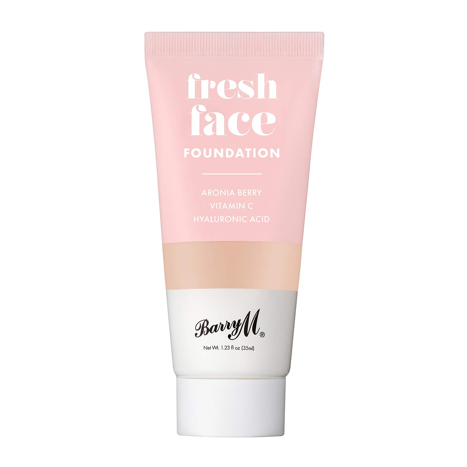 Barry M Cosmetics Fresh Face Lightweight Liquid Foundation Infused With Hyaluronic Acid And Vitamin C, Shade 6 — image 1