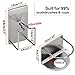 Sumnacon Adjustable Electric Toothbrush Holder, Stainless Steel 2 Pcs Thoothbrush and 1Pcs Toothpaste Holder Wall Mounted, 3M Adhesive Brushing Tumbler Mug Organizer Bathroom