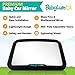 Baby Car Mirror - Include 1 Baby On Board Yellow Sign, 1 Kick Mat, 2 Sun Shades