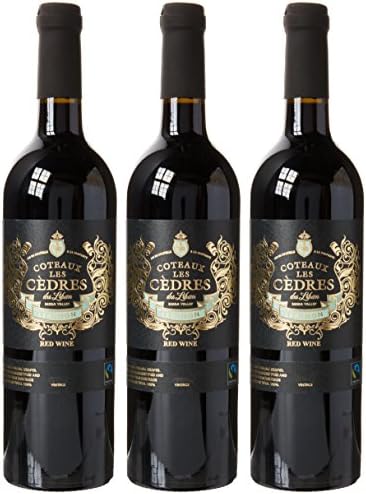 Coteaux Les Cedres Du Liban 2013 Wine 75 cl (Case of 3)