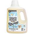 Molly's Suds Baby Liquid Laundry Detergent | Removes Formula, Poop & Spit-Up Stains | Extra Gentle for Infants, Babies, Toddlers (Fragrance Free, 200 Loads)