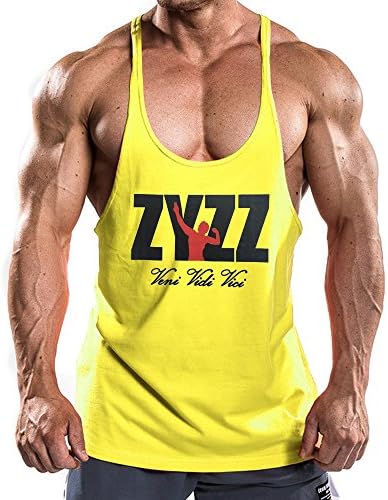 palglgMen Workout Fitness Gym Sleeveless Shirt Tank Top T-Shirt Bodybuilding Sport Vest