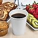 Average Joe JUMBO Set of 60 Paper Coffee Hot Cups with Travel Lids, Sleeves, and Stirrers Disposable Coffee Cups - 12OZ WHITE Hot Cups To Go Travel Mug Office/Party Pack Tea & Chocolate …