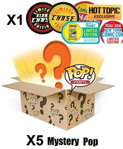 POP Funko Mystery 6 Pack w/ 1 Random 