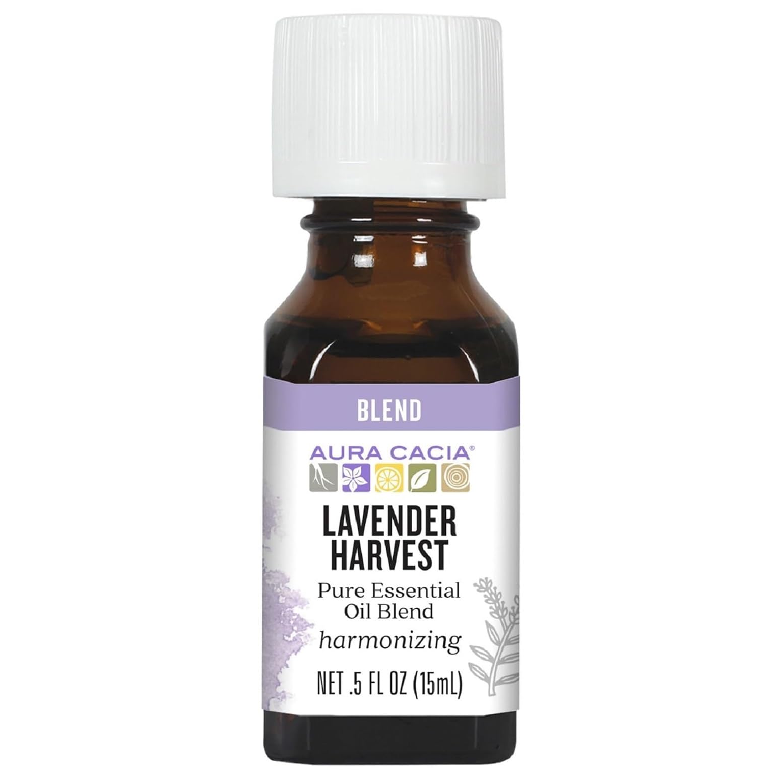 100% Pure Essential Oils, Lavender Harvest, 0.5 fl oz (15 ml)