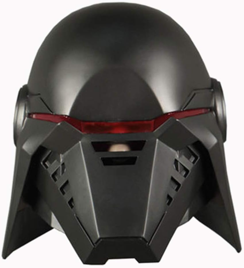 nihiug Star Wars Jedi: Fallen Order helmet mask Darth Vader Helmet Costume Mask Suitable for Halloween Carnival Masquerade Party,Black-OneSize